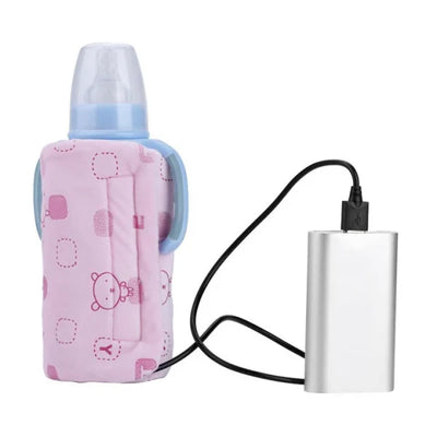 Baby Feeder Warmer Bag - Portable Travel Milk Warmer