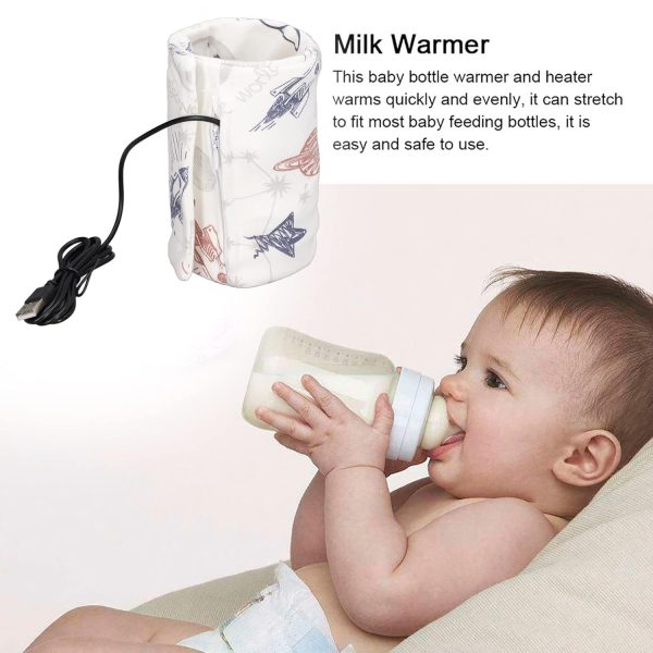 Baby Feeder Warmer Bag - Portable Travel Milk Warmer