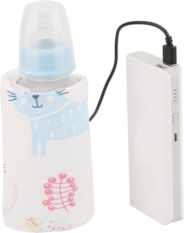 Baby Feeder Warmer Bag - Portable Travel Milk Warmer