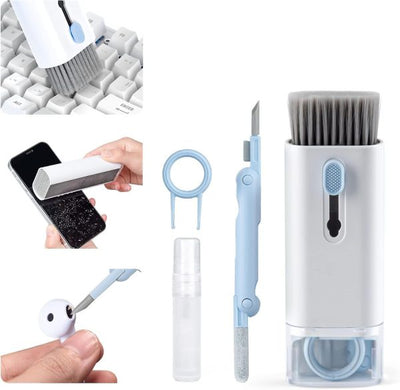 7 In 1 Kit Electronics Cleaner Brush Scalable Keyboard  Earphone Cleaning Pen Cleaner